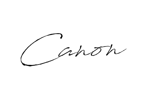 Use a signature maker to create a handwritten signature online. With this signature software, you can design (Antro_Vectra) your own signature for name Canon. Canon signature style 6 images and pictures png