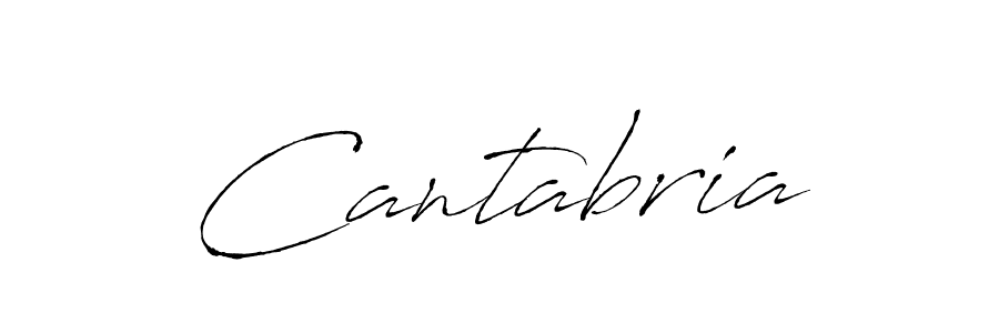 Create a beautiful signature design for name Cantabria. With this signature (Antro_Vectra) fonts, you can make a handwritten signature for free. Cantabria signature style 6 images and pictures png