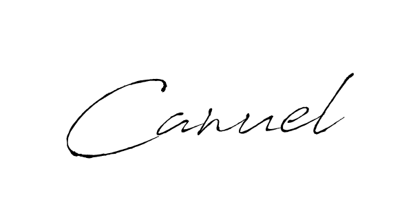 Canuel stylish signature style. Best Handwritten Sign (Antro_Vectra) for my name. Handwritten Signature Collection Ideas for my name Canuel. Canuel signature style 6 images and pictures png