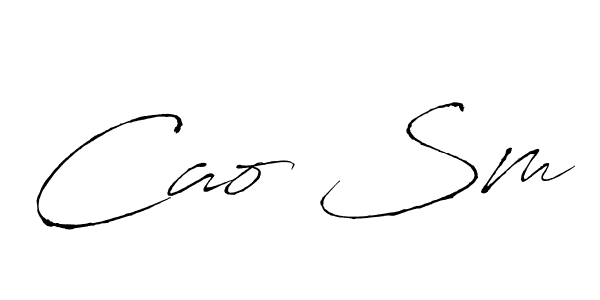 Also You can easily find your signature by using the search form. We will create Cao Sm name handwritten signature images for you free of cost using Antro_Vectra sign style. Cao Sm signature style 6 images and pictures png