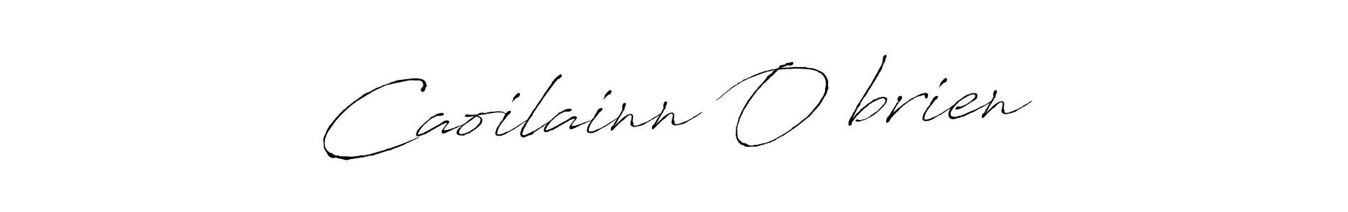 The best way (Antro_Vectra) to make a short signature is to pick only two or three words in your name. The name Caoilainn O’brien include a total of six letters. For converting this name. Caoilainn O’brien signature style 6 images and pictures png