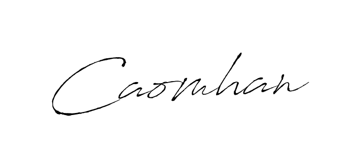 Make a beautiful signature design for name Caomhan. With this signature (Antro_Vectra) style, you can create a handwritten signature for free. Caomhan signature style 6 images and pictures png