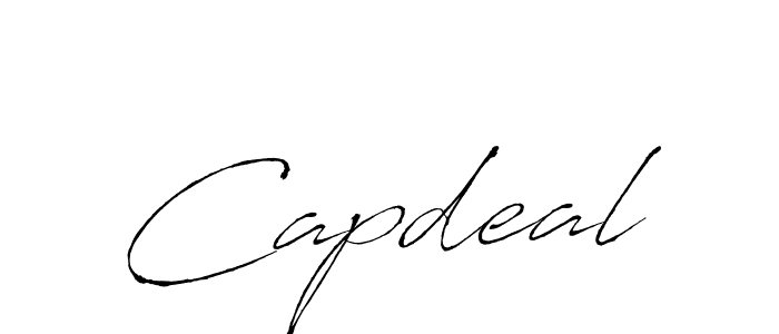 It looks lik you need a new signature style for name Capdeal. Design unique handwritten (Antro_Vectra) signature with our free signature maker in just a few clicks. Capdeal signature style 6 images and pictures png