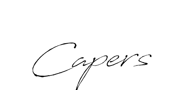 Make a beautiful signature design for name Capers. Use this online signature maker to create a handwritten signature for free. Capers signature style 6 images and pictures png