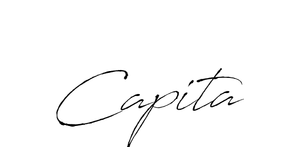 You should practise on your own different ways (Antro_Vectra) to write your name (Capita) in signature. don't let someone else do it for you. Capita signature style 6 images and pictures png