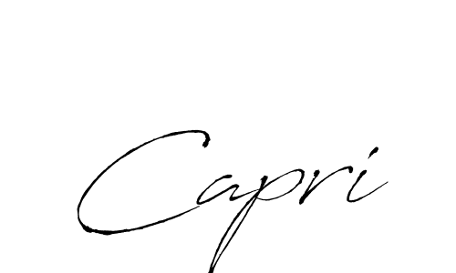 Antro_Vectra is a professional signature style that is perfect for those who want to add a touch of class to their signature. It is also a great choice for those who want to make their signature more unique. Get Capri name to fancy signature for free. Capri signature style 6 images and pictures png