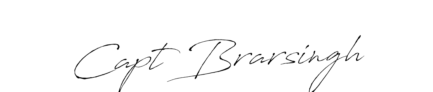 Also we have Capt Brarsingh name is the best signature style. Create professional handwritten signature collection using Antro_Vectra autograph style. Capt Brarsingh signature style 6 images and pictures png