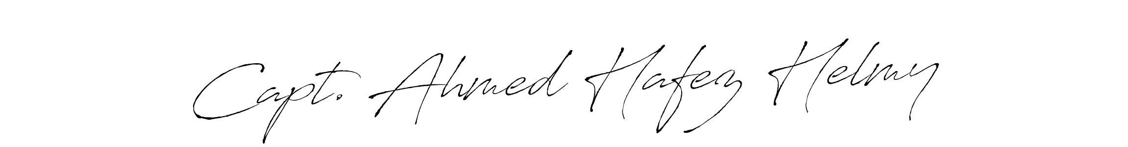 Also we have Capt. Ahmed Hafez Helmy name is the best signature style. Create professional handwritten signature collection using Antro_Vectra autograph style. Capt. Ahmed Hafez Helmy signature style 6 images and pictures png