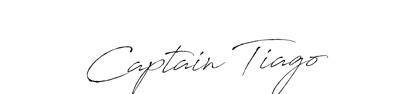 Create a beautiful signature design for name Captain Tiago. With this signature (Antro_Vectra) fonts, you can make a handwritten signature for free. Captain Tiago signature style 6 images and pictures png