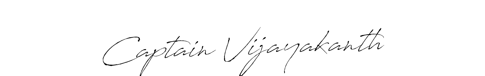 How to make Captain Vijayakanth name signature. Use Antro_Vectra style for creating short signs online. This is the latest handwritten sign. Captain Vijayakanth signature style 6 images and pictures png