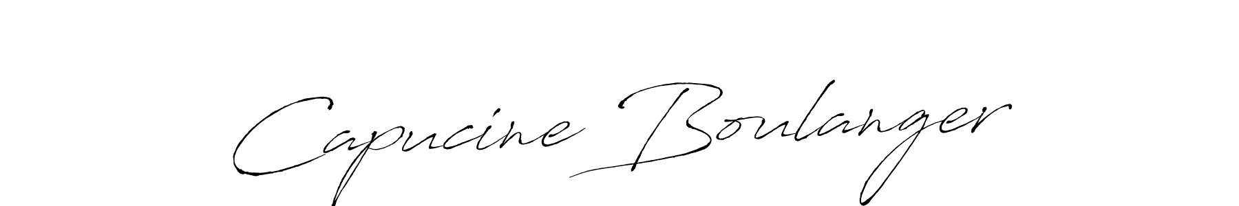 Capucine Boulanger stylish signature style. Best Handwritten Sign (Antro_Vectra) for my name. Handwritten Signature Collection Ideas for my name Capucine Boulanger. Capucine Boulanger signature style 6 images and pictures png