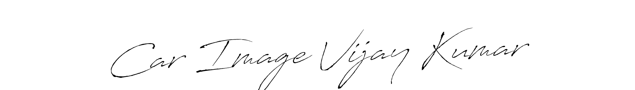 Antro_Vectra is a professional signature style that is perfect for those who want to add a touch of class to their signature. It is also a great choice for those who want to make their signature more unique. Get Car Image Vijay Kumar name to fancy signature for free. Car Image Vijay Kumar signature style 6 images and pictures png