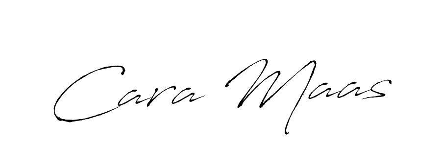 Cara Maas stylish signature style. Best Handwritten Sign (Antro_Vectra) for my name. Handwritten Signature Collection Ideas for my name Cara Maas. Cara Maas signature style 6 images and pictures png