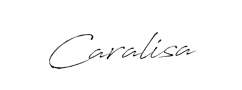 Design your own signature with our free online signature maker. With this signature software, you can create a handwritten (Antro_Vectra) signature for name Caralisa. Caralisa signature style 6 images and pictures png