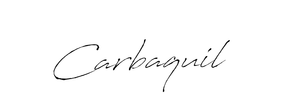 Carbaquil stylish signature style. Best Handwritten Sign (Antro_Vectra) for my name. Handwritten Signature Collection Ideas for my name Carbaquil. Carbaquil signature style 6 images and pictures png