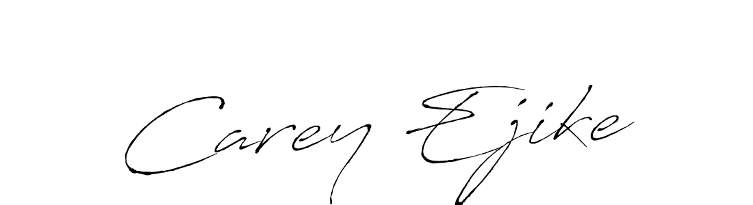 Similarly Antro_Vectra is the best handwritten signature design. Signature creator online .You can use it as an online autograph creator for name Carey Ejike. Carey Ejike signature style 6 images and pictures png