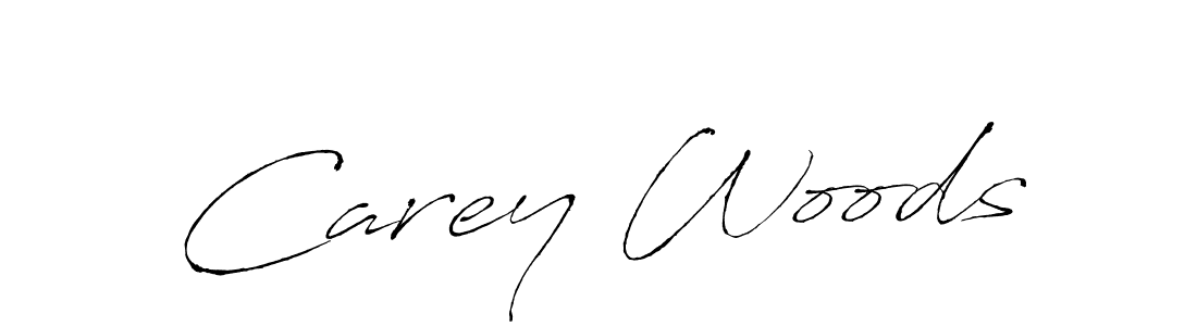 Design your own signature with our free online signature maker. With this signature software, you can create a handwritten (Antro_Vectra) signature for name Carey Woods. Carey Woods signature style 6 images and pictures png
