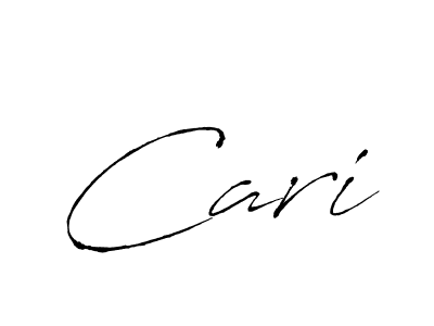 You should practise on your own different ways (Antro_Vectra) to write your name (Cari) in signature. don't let someone else do it for you. Cari signature style 6 images and pictures png