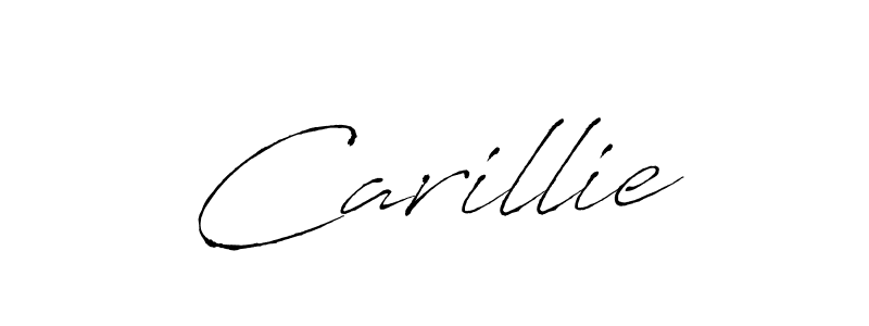 How to make Carillie name signature. Use Antro_Vectra style for creating short signs online. This is the latest handwritten sign. Carillie signature style 6 images and pictures png