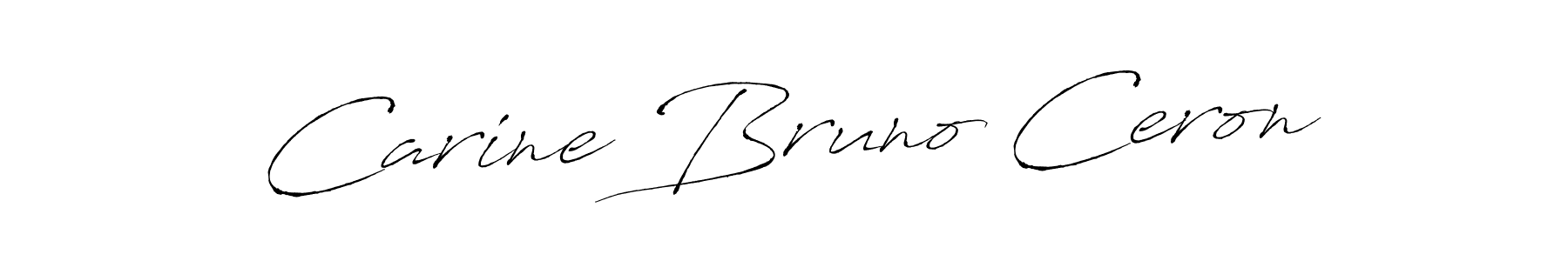 You can use this online signature creator to create a handwritten signature for the name Carine Bruno Ceron. This is the best online autograph maker. Carine Bruno Ceron signature style 6 images and pictures png