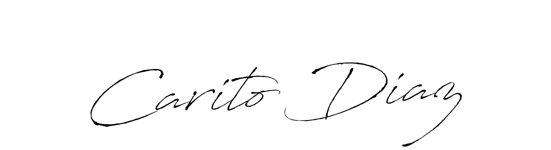 Make a beautiful signature design for name Carito Diaz. Use this online signature maker to create a handwritten signature for free. Carito Diaz signature style 6 images and pictures png