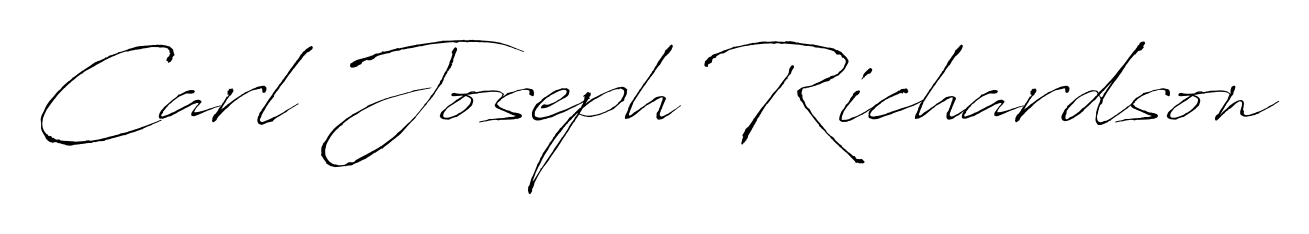 A stylish, flowing autograph style designed for name Carl Joseph Richardson using Antro_Vectra typography. Perfect for digital creative projects. Carl Joseph Richardson signature style 6 images and pictures png