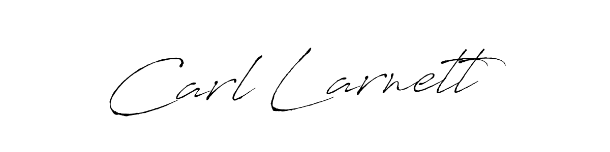How to make Carl Larnett signature? Antro_Vectra is a professional autograph style. Create handwritten signature for Carl Larnett name. Carl Larnett signature style 6 images and pictures png
