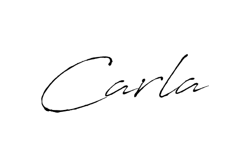 Make a beautiful signature design for name Carla. With this signature (Antro_Vectra) style, you can create a handwritten signature for free. Carla signature style 6 images and pictures png