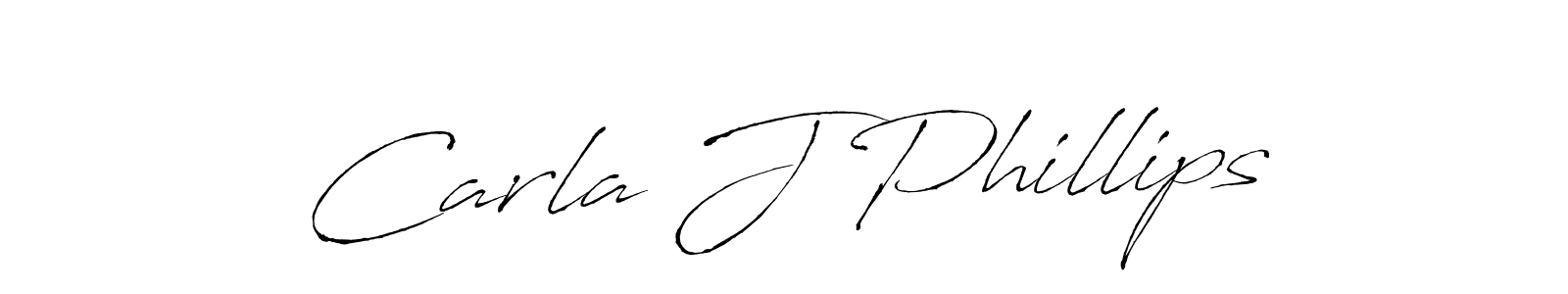 It looks lik you need a new signature style for name Carla J Phillips. Design unique handwritten (Antro_Vectra) signature with our free signature maker in just a few clicks. Carla J Phillips signature style 6 images and pictures png
