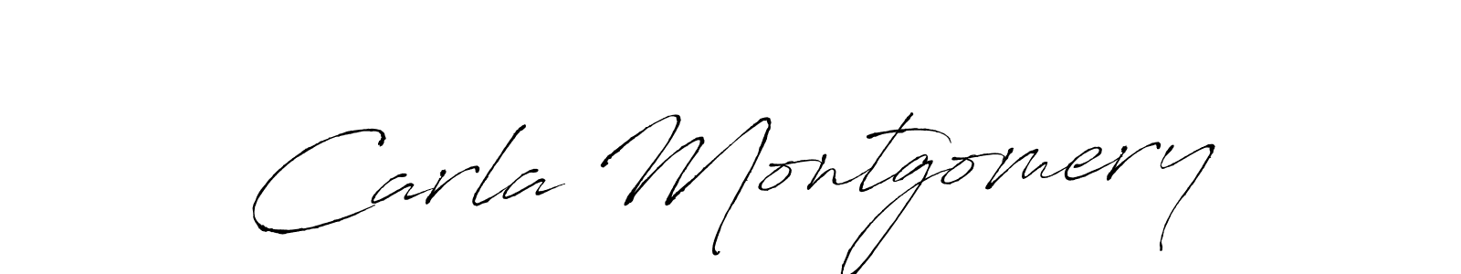 Use a signature maker to create a handwritten signature online. With this signature software, you can design (Antro_Vectra) your own signature for name Carla Montgomery. Carla Montgomery signature style 6 images and pictures png