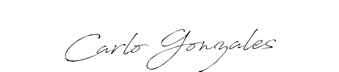 if you are searching for the best signature style for your name Carlo Gonzales. so please give up your signature search. here we have designed multiple signature styles  using Antro_Vectra. Carlo Gonzales signature style 6 images and pictures png