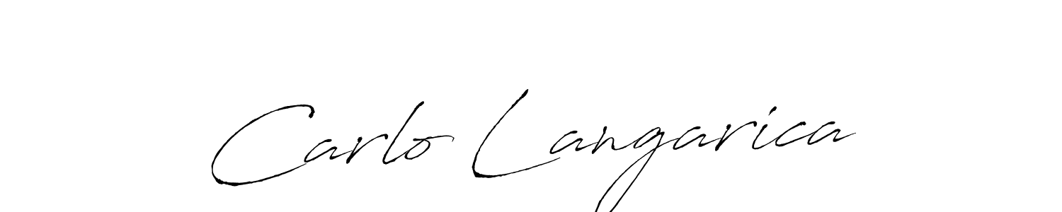 Similarly Antro_Vectra is the best handwritten signature design. Signature creator online .You can use it as an online autograph creator for name Carlo Langarica. Carlo Langarica signature style 6 images and pictures png