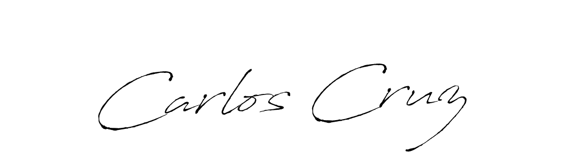 You should practise on your own different ways (Antro_Vectra) to write your name (Carlos Cruz) in signature. don't let someone else do it for you. Carlos Cruz signature style 6 images and pictures png