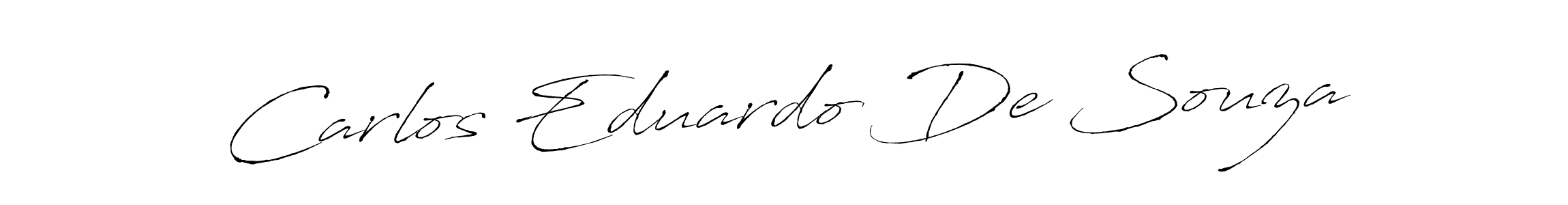 You should practise on your own different ways (Antro_Vectra) to write your name (Carlos Eduardo De Souza) in signature. don't let someone else do it for you. Carlos Eduardo De Souza signature style 6 images and pictures png