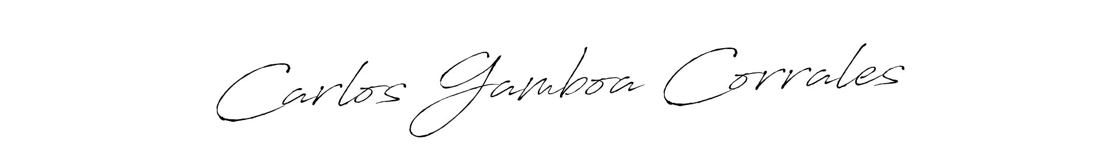 The best way (Antro_Vectra) to make a short signature is to pick only two or three words in your name. The name Carlos Gamboa Corrales include a total of six letters. For converting this name. Carlos Gamboa Corrales signature style 6 images and pictures png