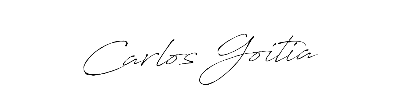 The best way (Antro_Vectra) to make a short signature is to pick only two or three words in your name. The name Carlos Goitia include a total of six letters. For converting this name. Carlos Goitia signature style 6 images and pictures png
