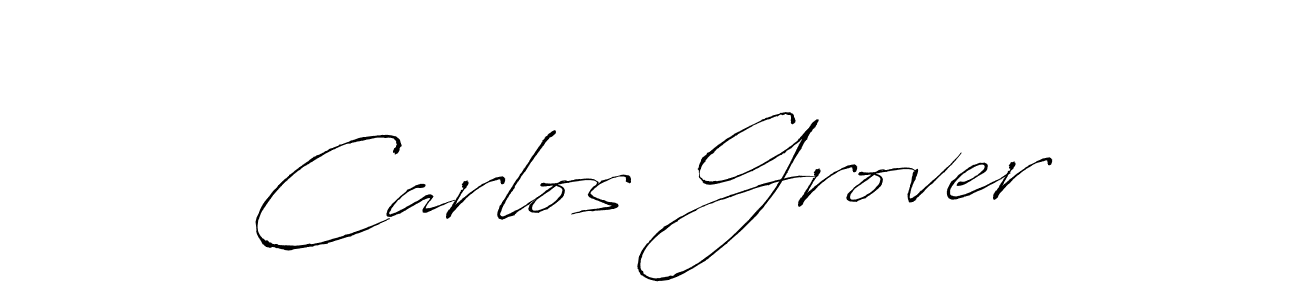 Also we have Carlos Grover name is the best signature style. Create professional handwritten signature collection using Antro_Vectra autograph style. Carlos Grover signature style 6 images and pictures png