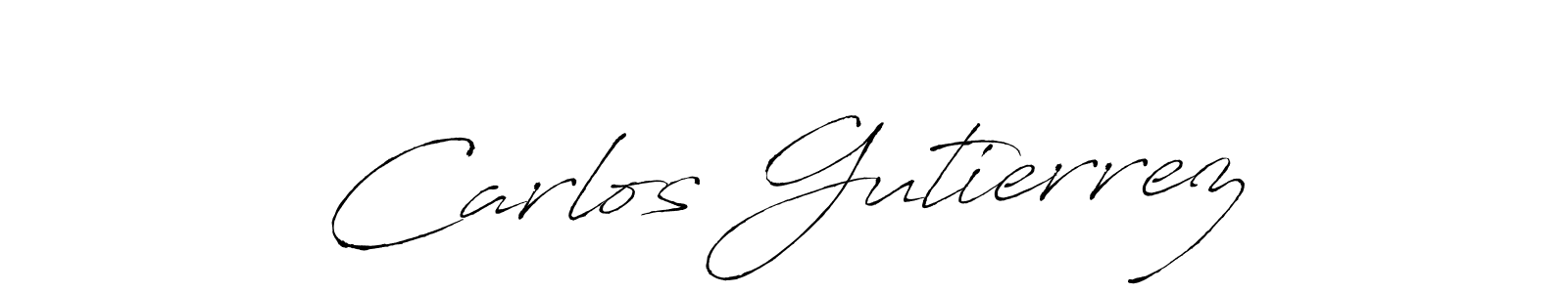 Antro_Vectra is a professional signature style that is perfect for those who want to add a touch of class to their signature. It is also a great choice for those who want to make their signature more unique. Get Carlos Gutierrez name to fancy signature for free. Carlos Gutierrez signature style 6 images and pictures png