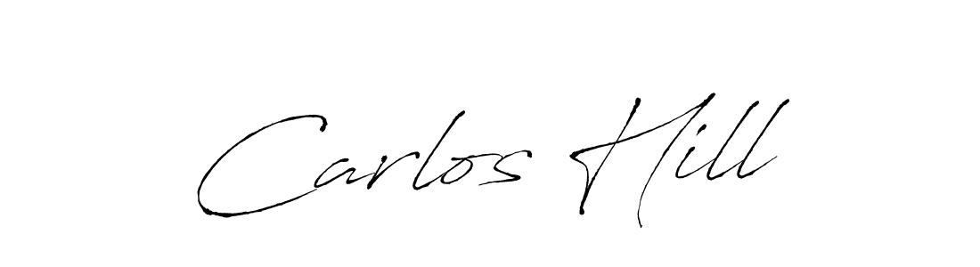 Antro_Vectra is a professional signature style that is perfect for those who want to add a touch of class to their signature. It is also a great choice for those who want to make their signature more unique. Get Carlos Hill name to fancy signature for free. Carlos Hill signature style 6 images and pictures png