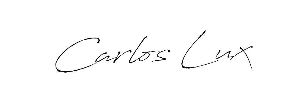 You should practise on your own different ways (Antro_Vectra) to write your name (Carlos Lux) in signature. don't let someone else do it for you. Carlos Lux signature style 6 images and pictures png