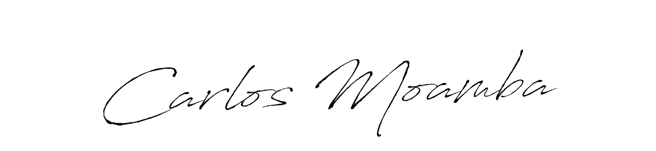 The best way (Antro_Vectra) to make a short signature is to pick only two or three words in your name. The name Carlos Moamba include a total of six letters. For converting this name. Carlos Moamba signature style 6 images and pictures png