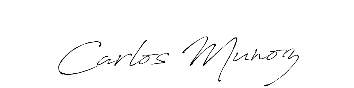 This is the best signature style for the Carlos Munoz name. Also you like these signature font (Antro_Vectra). Mix name signature. Carlos Munoz signature style 6 images and pictures png