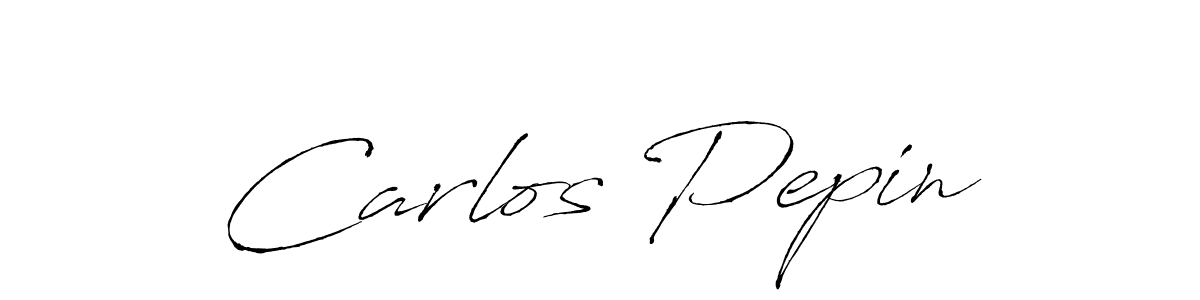 You should practise on your own different ways (Antro_Vectra) to write your name (Carlos Pepin) in signature. don't let someone else do it for you. Carlos Pepin signature style 6 images and pictures png