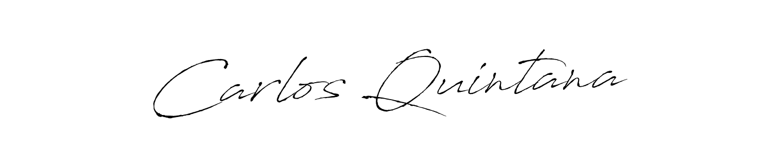 You should practise on your own different ways (Antro_Vectra) to write your name (Carlos Quintana) in signature. don't let someone else do it for you. Carlos Quintana signature style 6 images and pictures png