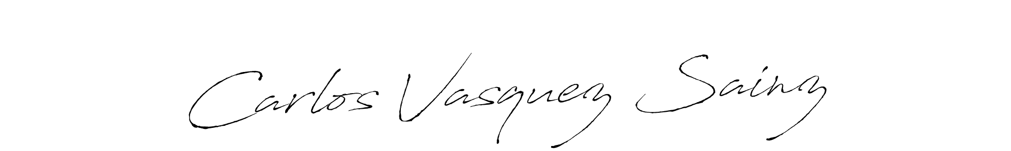 Make a beautiful signature design for name Carlos Vasquez Sainz. Use this online signature maker to create a handwritten signature for free. Carlos Vasquez Sainz signature style 6 images and pictures png