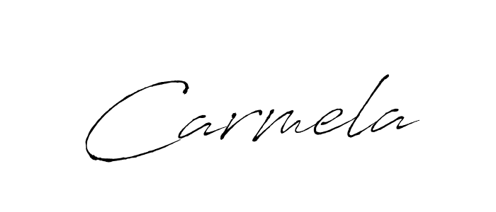 Antro_Vectra is a professional signature style that is perfect for those who want to add a touch of class to their signature. It is also a great choice for those who want to make their signature more unique. Get Carmela name to fancy signature for free. Carmela signature style 6 images and pictures png