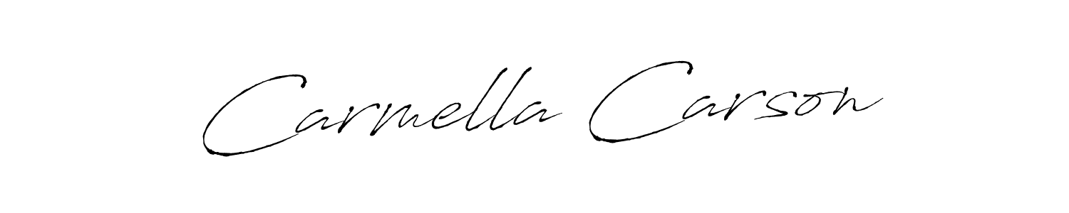 It looks lik you need a new signature style for name Carmella Carson. Design unique handwritten (Antro_Vectra) signature with our free signature maker in just a few clicks. Carmella Carson signature style 6 images and pictures png