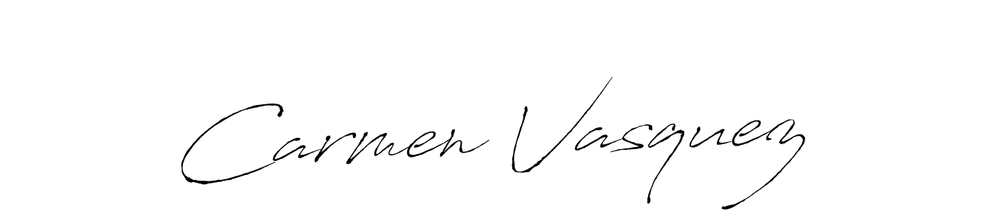 Once you've used our free online signature maker to create your best signature Antro_Vectra style, it's time to enjoy all of the benefits that Carmen Vasquez name signing documents. Carmen Vasquez signature style 6 images and pictures png