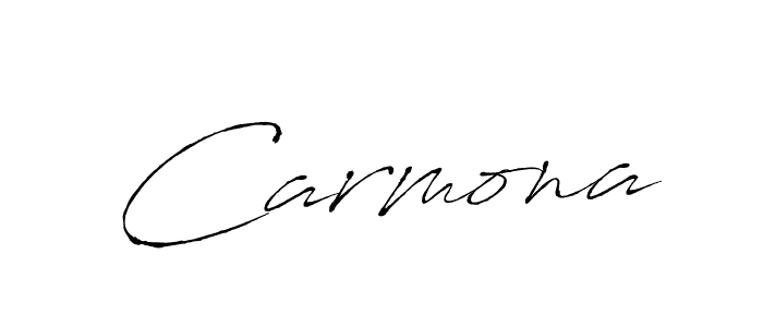 Carmona stylish signature style. Best Handwritten Sign (Antro_Vectra) for my name. Handwritten Signature Collection Ideas for my name Carmona. Carmona signature style 6 images and pictures png
