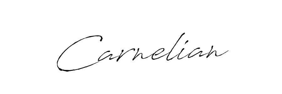 Design your own signature with our free online signature maker. With this signature software, you can create a handwritten (Antro_Vectra) signature for name Carnelian. Carnelian signature style 6 images and pictures png